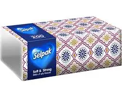 Selpak Facial Tissue Comfort Pkt 2ply 200's