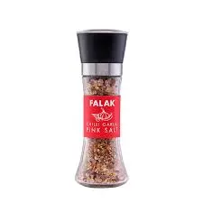 Falak Chilli Garlic Pink Salt Grinder 150gm