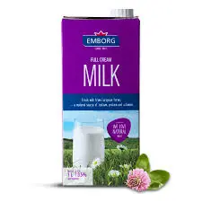 Emborg Full Cream Milk 1 Ltr 