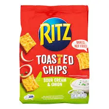 Ritz Toasted Chips Sour Cream 229g