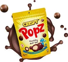 Crispy Popz Malt Ball Chocolate 100g
