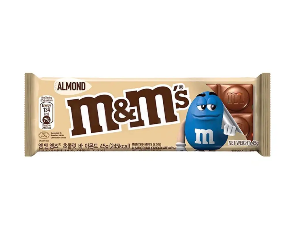 M&M Almond Block 45g
