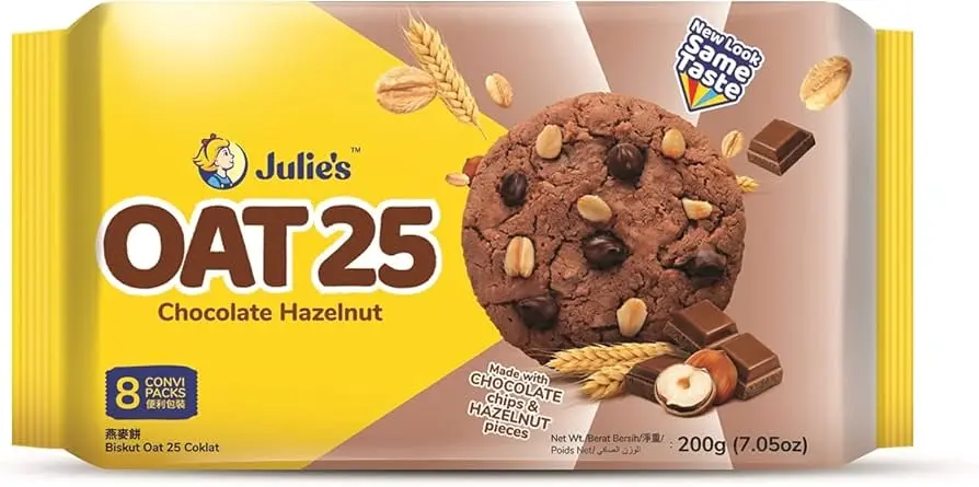 Julies Oat 25 Chocolate 200g