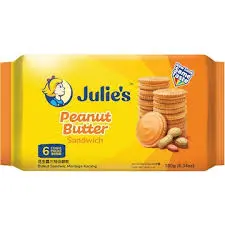 Julies Peanut Butter Sandwich 180g
