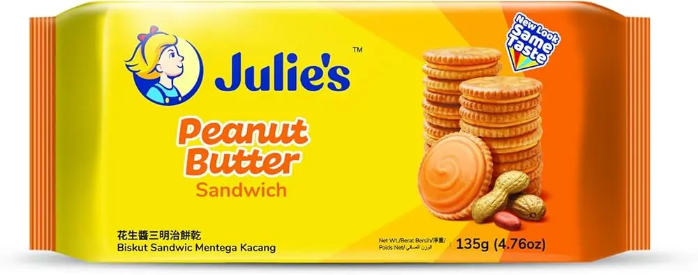 Julies Peanut Butter Sandwich 135g
