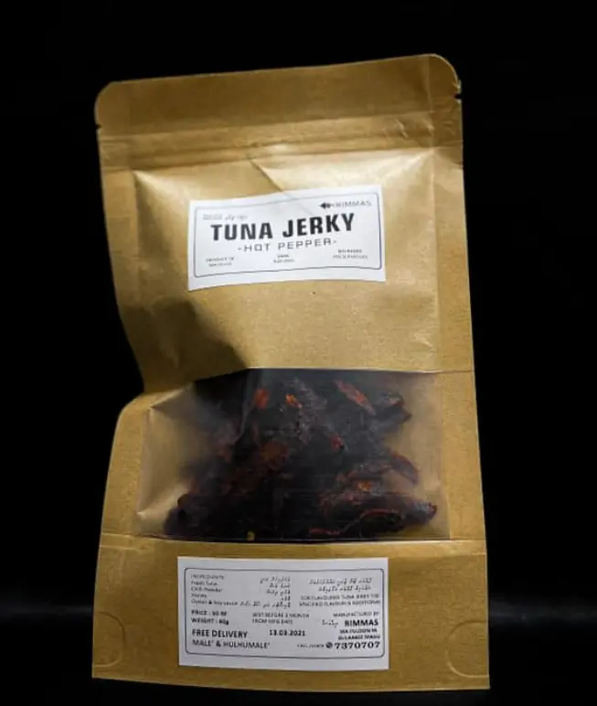 Rimmas Beef Jerky Hot Pepper