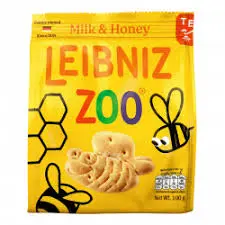 Zoo Bears & Bees Biscuit with Milk & Honey (6%) 100g