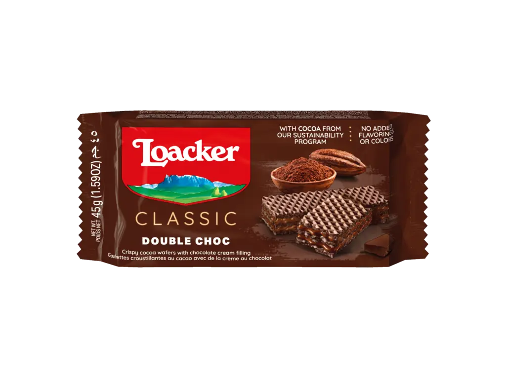 Loacker Classic Double Chocolate 45g
