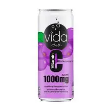 Vida Blackcurrant Sparkling Drink 325 ml 