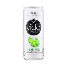 Vida Zero Minty Lime Sparkling Drink 325 ml