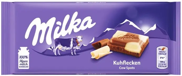 Milka Cow Spot Chocolate 90g