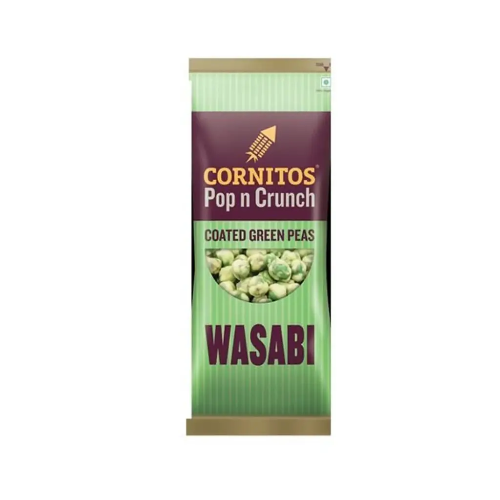 Cornitos Coated Green Peas Wasabi 26g