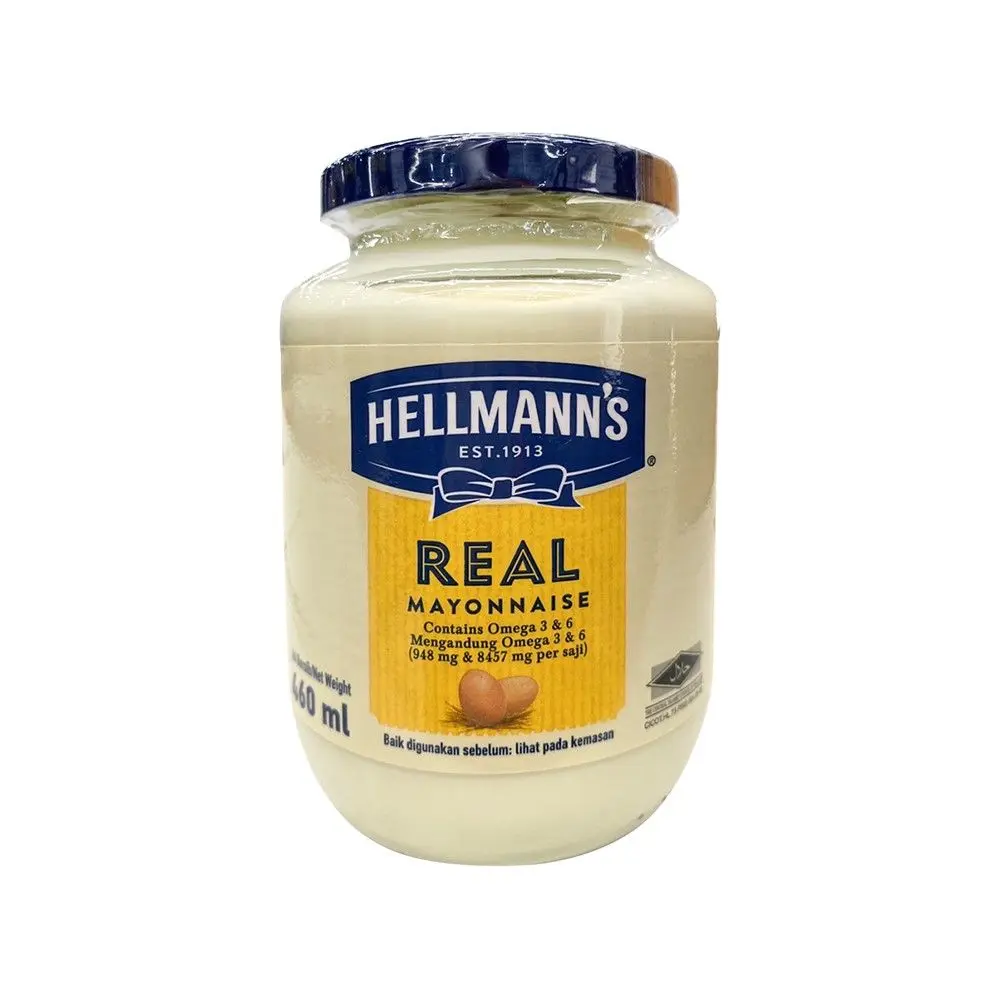 Hellmanns Real Mayonnaise 460ml