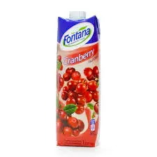 Fontana Cranberry Juice 1L