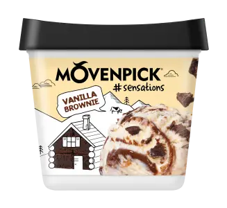Movenpick Ice Cream Vanilla Brownies 500ml