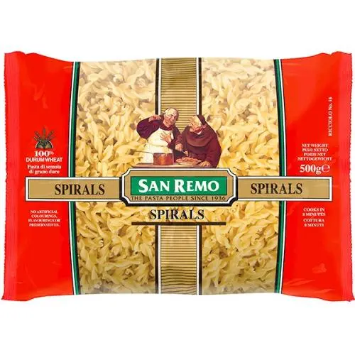 San Remo Pasta Spiral 500Grm