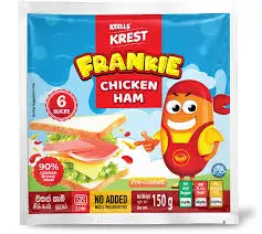 Keells Krest Chicken Ham 150 Gm Pkt