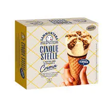 Sammontana Cinque Stelle Three-Flavour Cone 105Grm