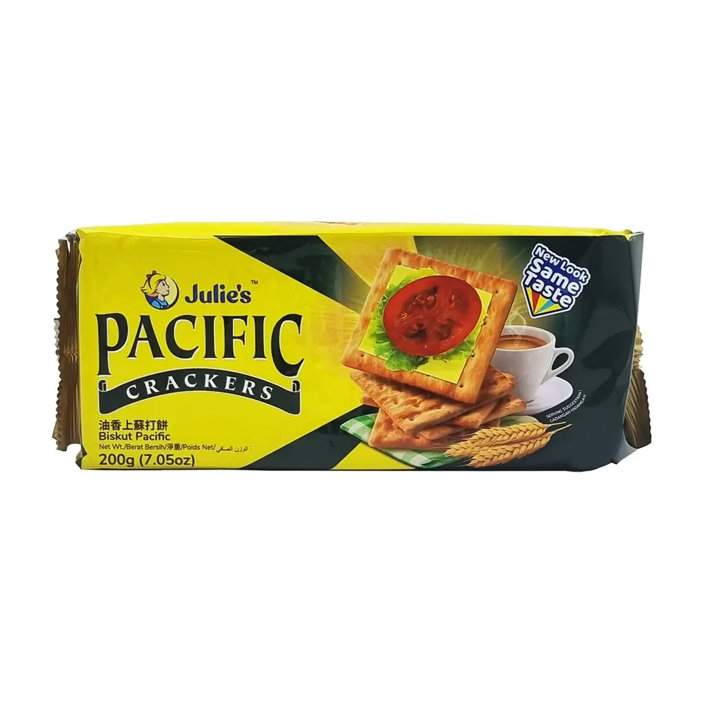 Julies Pacific Crackers 200Grm 