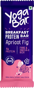 Yogabar Breakfast Bar Apricot Fig 50g