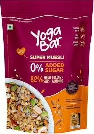 Yogabar Muesli No Added Sugar 400g