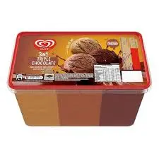Walls Tub 3IN1 Triple Choco 1400ml