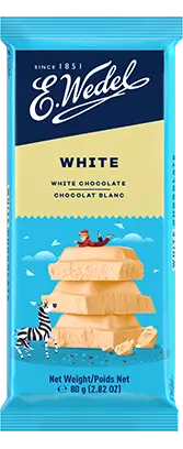 Wedel White Chocolate 80g