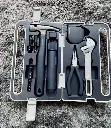 HOTO Household Tool Set With Electric Screwdriver 3.6V 40 Pcs Kit 