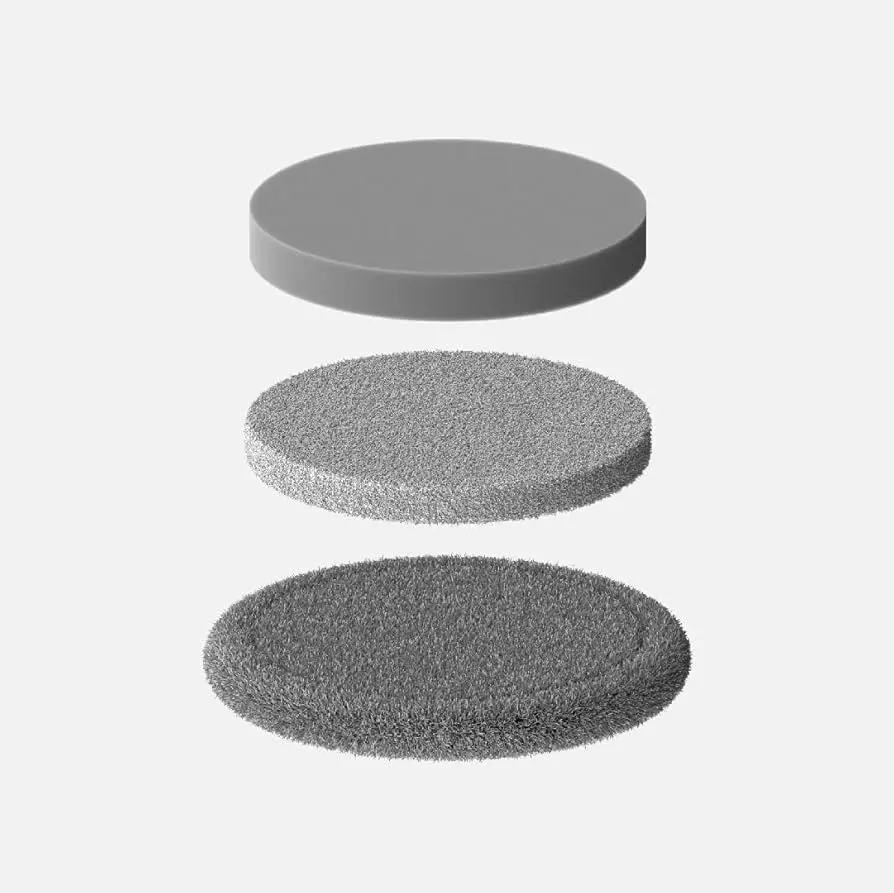 HOTO Replacement Pads for  Electric Spin Scrubber 3 Pcs