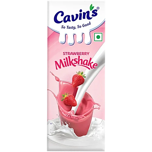 Cavin's Strawberry Milkshake 170ml