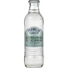 Franklin & Sons Elderflower & Cucumber Tonic - 200ml