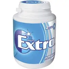 Wrigley Extra Peppermint Bottle - 77g