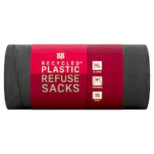 Co-op Tie Handle Refuse Sacks - 15pk