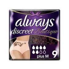 Always Discreet Boutique Pants Plus Medi - 9pk