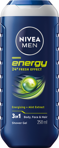 Nivea Men Shower Gel Energy - 250ml