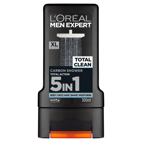 L'Oreal Men Expert Shower Gel Total Clean - 300ml