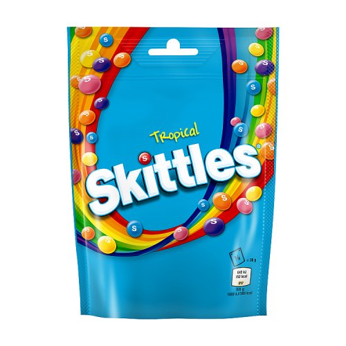 Skittles Vegan Chewy Sweets Tropical Fru - 136g