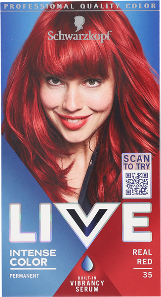 Schwarzkopf Live Colour Xxl 35 Real Red - 60ml