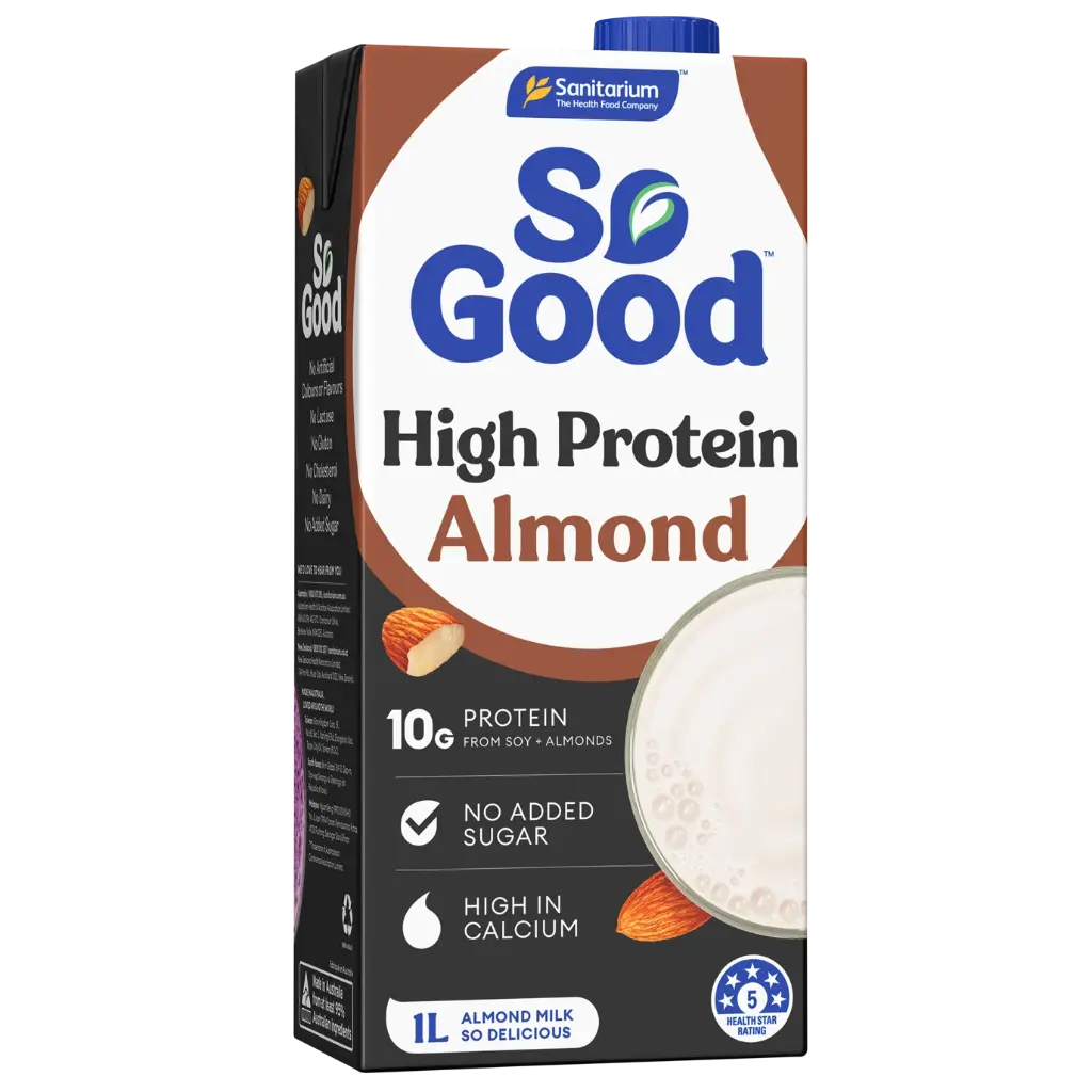 Sanitarium So Good Almond High Protein Milk 1L