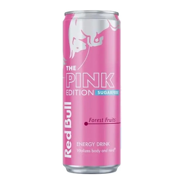 Red Bull Energy S/Free Pink Edition - 355ml