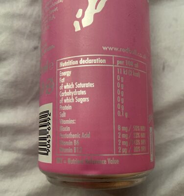 Red Bull Energy S/Free Pink Edition - 355ml