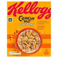 Kelloggs Crunchy Nut Clusters Honey - 400g