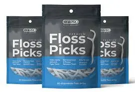 Ultra-Fine Dental Floss Picks - 400pcs