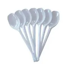 Disposable Plastic Spoons - 100pcs