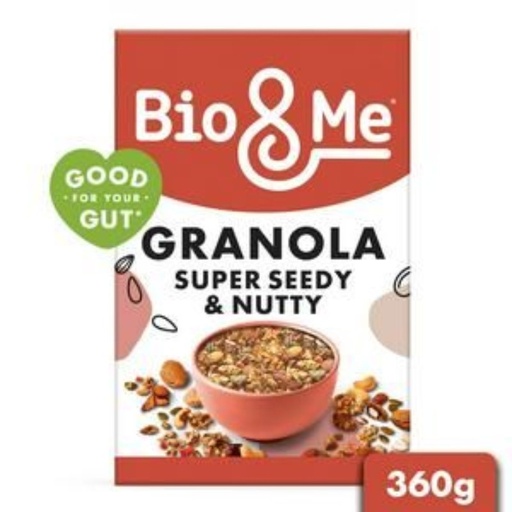 Bio & Me Super Seedy & Nutty Gut-Loving Granola - 360g