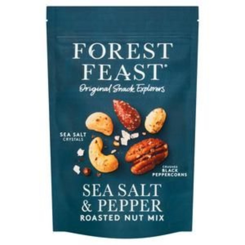 Forest Feast Sea Salt & Black Peppercorn - 120g