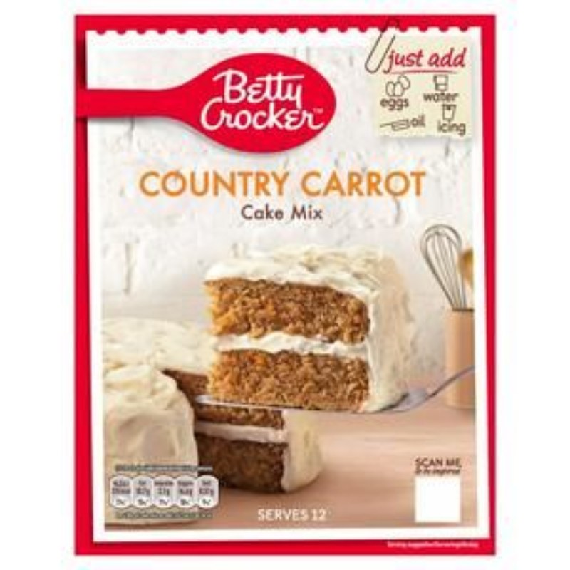 Betty Crocker Moreish Carrot Cake Mix - 425g