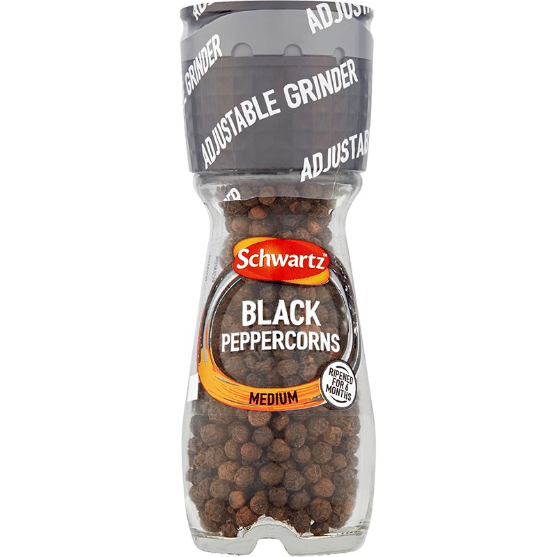 Schwartz Black Pepper Grinder - 35g