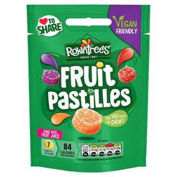 Rowntrees Fruit Pastilles Vegan - 143g