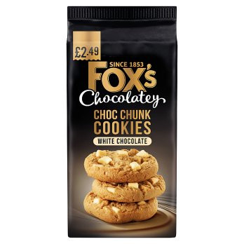 Foxs White Chocolate Cookies Pm - 180g